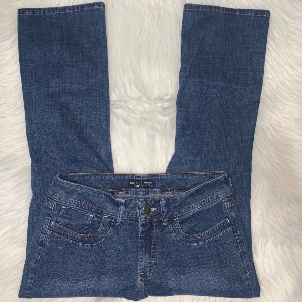 Riders by Lee mid rise bootcut 10 jeans H07